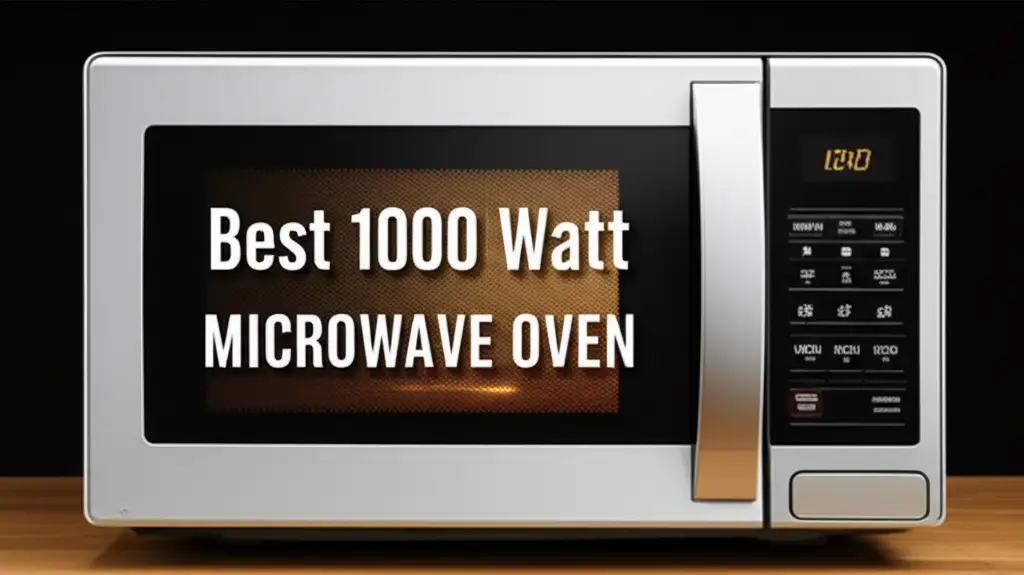 7 Best 1000 Watt Microwave Ovens 2026