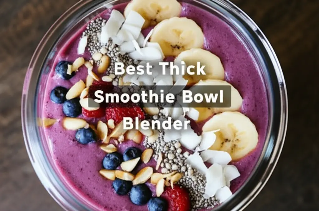 9 Best Thick Smoothie Bowl Blender Options for 2025