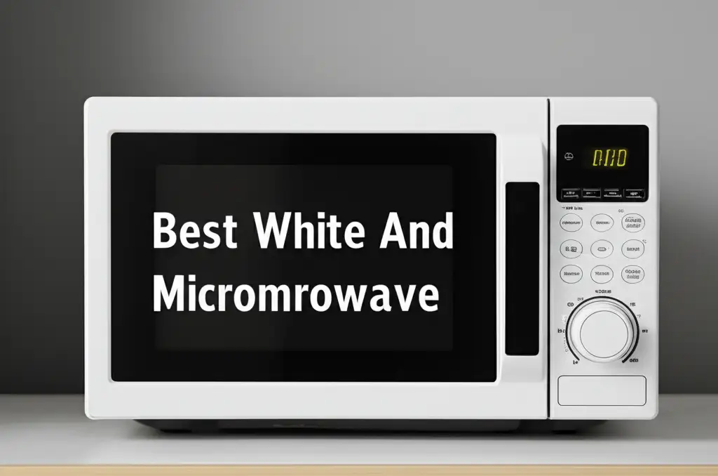 Best White And Chrome Microwave