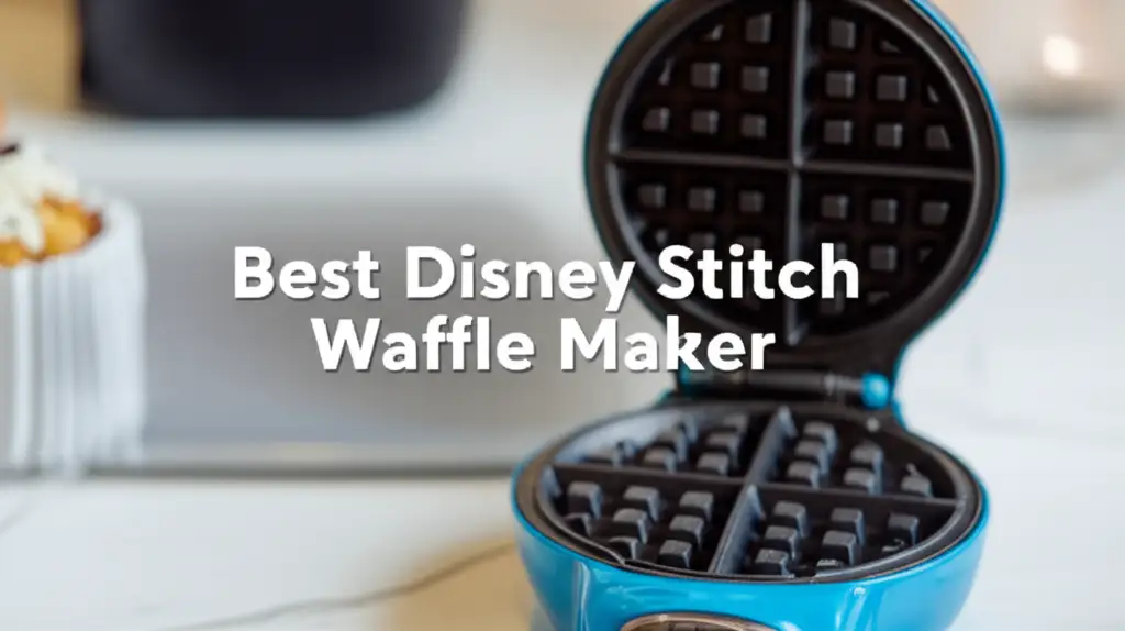 Best Disney Stitch Waffle Maker