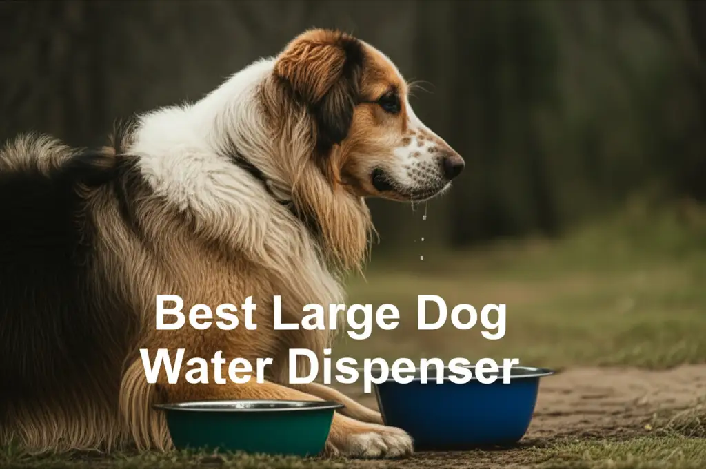 7 Best Large Dog Water Dispensers for 2026