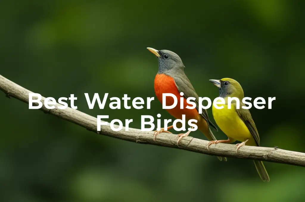 10 Best Water Dispensers for Birds 2026