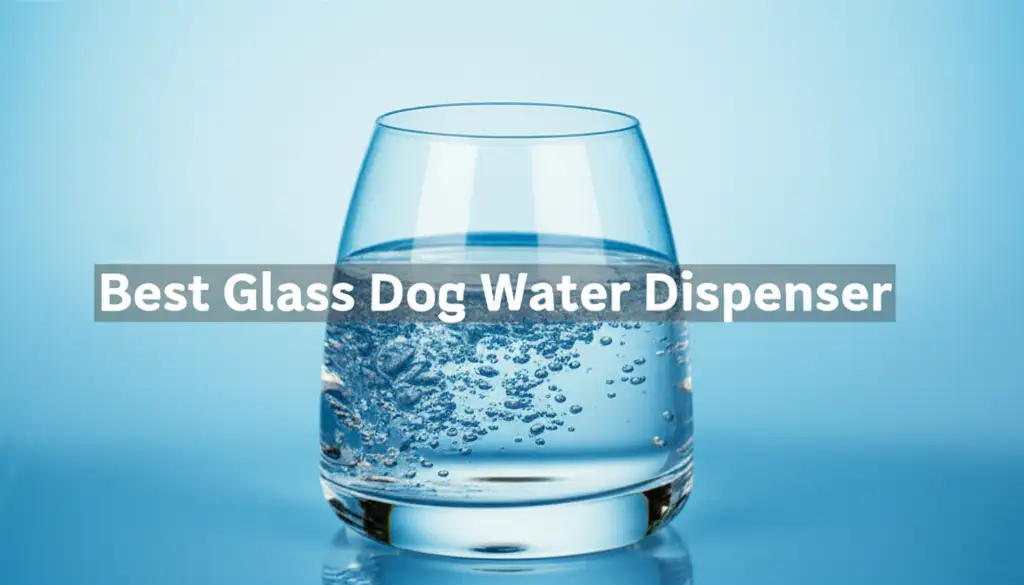 8 Best Glass Dog Water Dispenser Options Reviewed