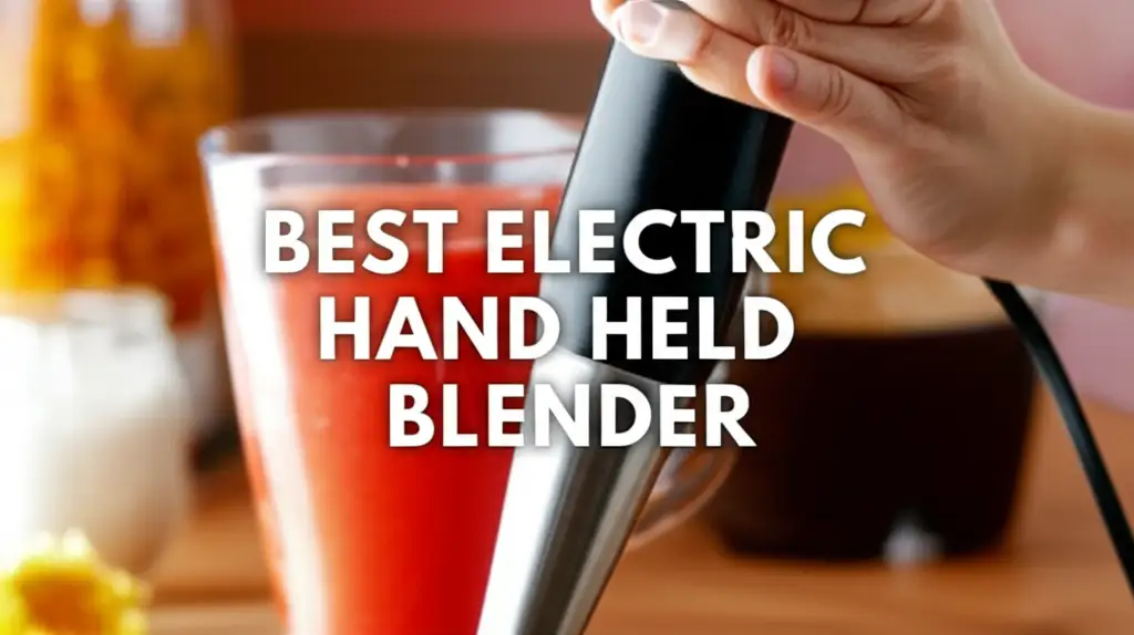 Best Electric Hand Held Blender