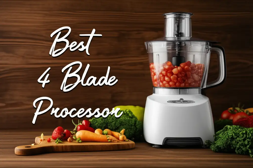 8 Best 4 Blade Food Processors 2026