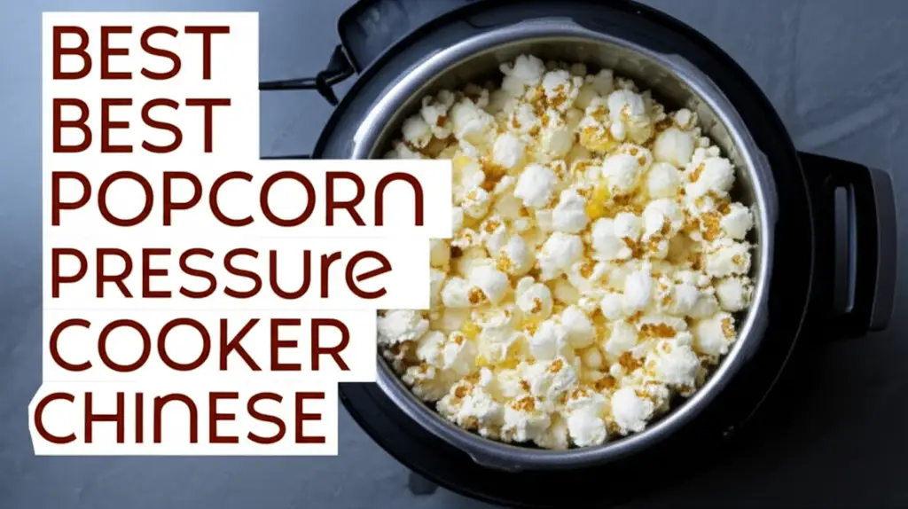 8 Best Popcorn Pressure Cooker Chinese 2026
