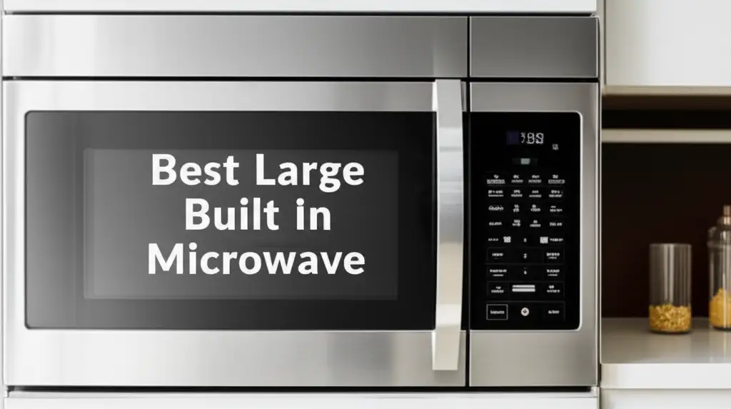 10 Best Large Built In Microwaves 2026