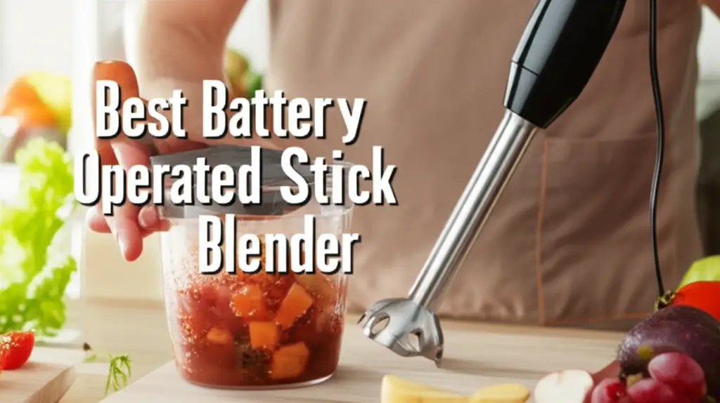 9 Best Battery Operated Stick Blender for 2026