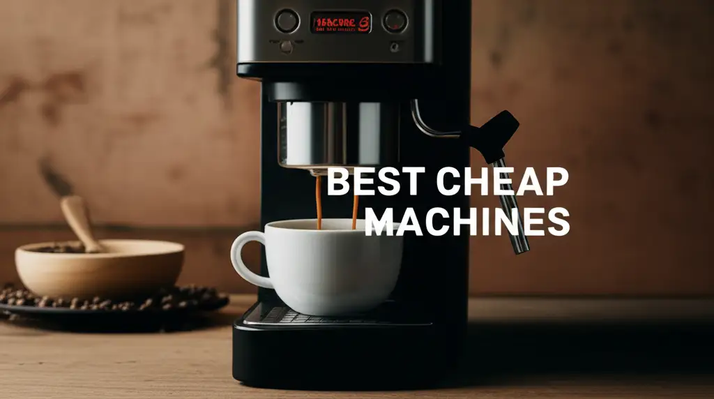 7 Best Cheap Coffee Machines for Your Kitchen in 2026
