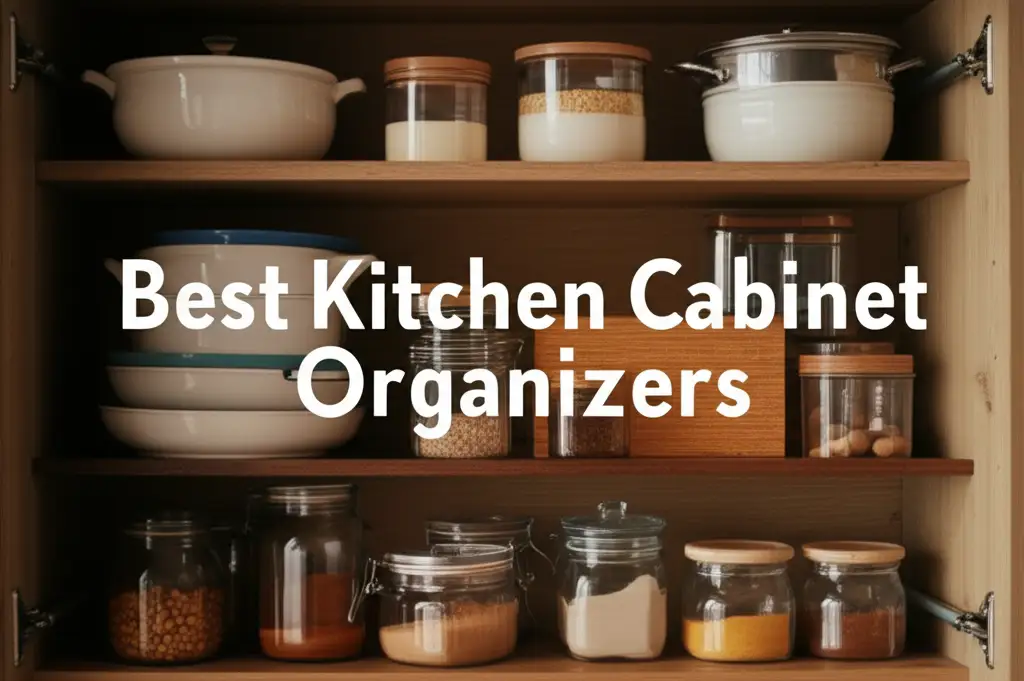9 Best Kitchen Cabinet Organizers of 2026