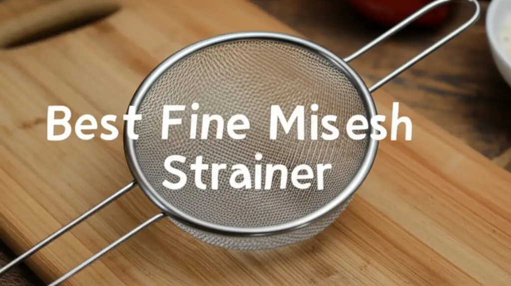 8 Best Fine Mesh Strainer Options for Your Kitchen in 2026