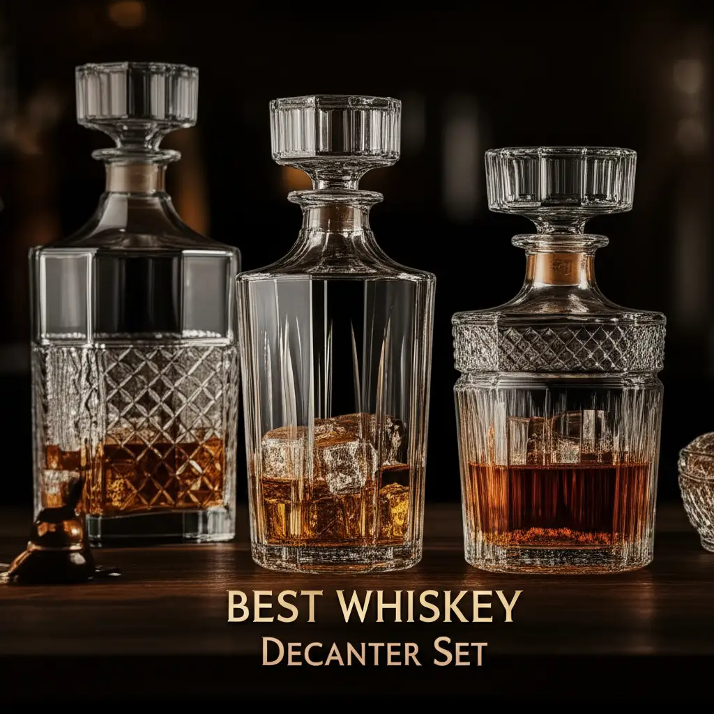 7 Best Whiskey Decanter Sets for Your Home Bar in 2026