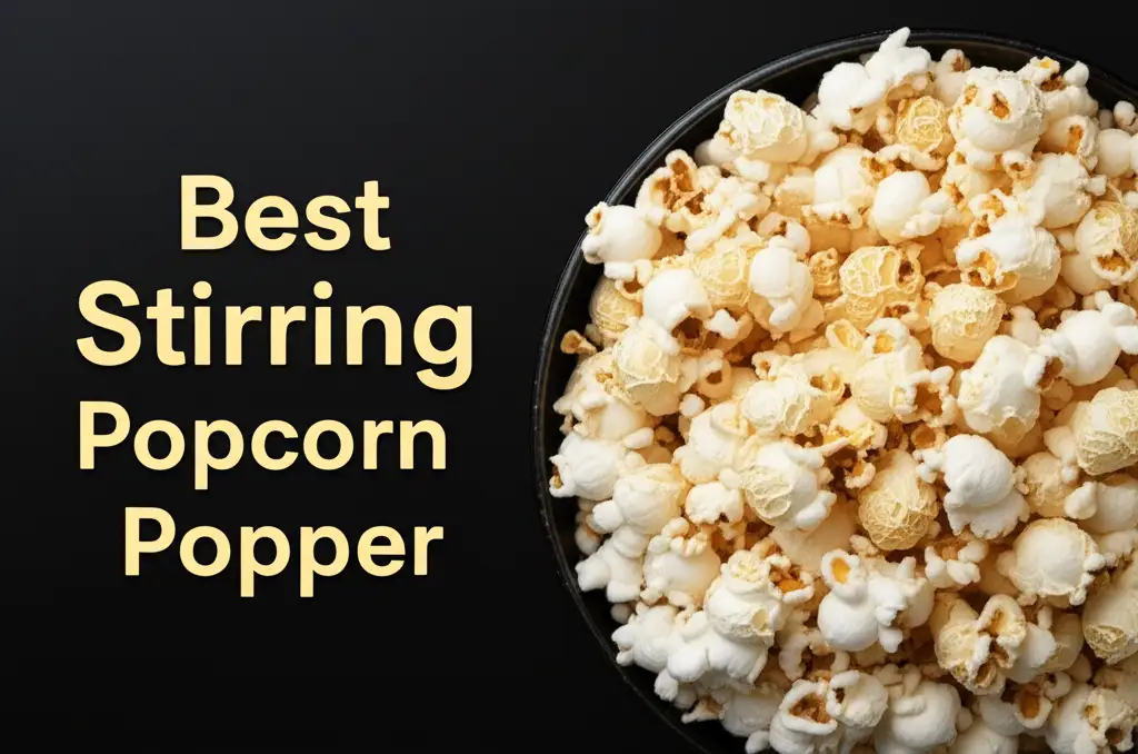 9 Best Stirring Popcorn Popper Models for Movie Night