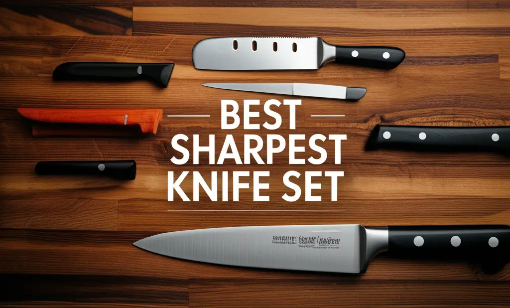 7 Best Sharpest Knife Set for Precision Cutting in 2026
