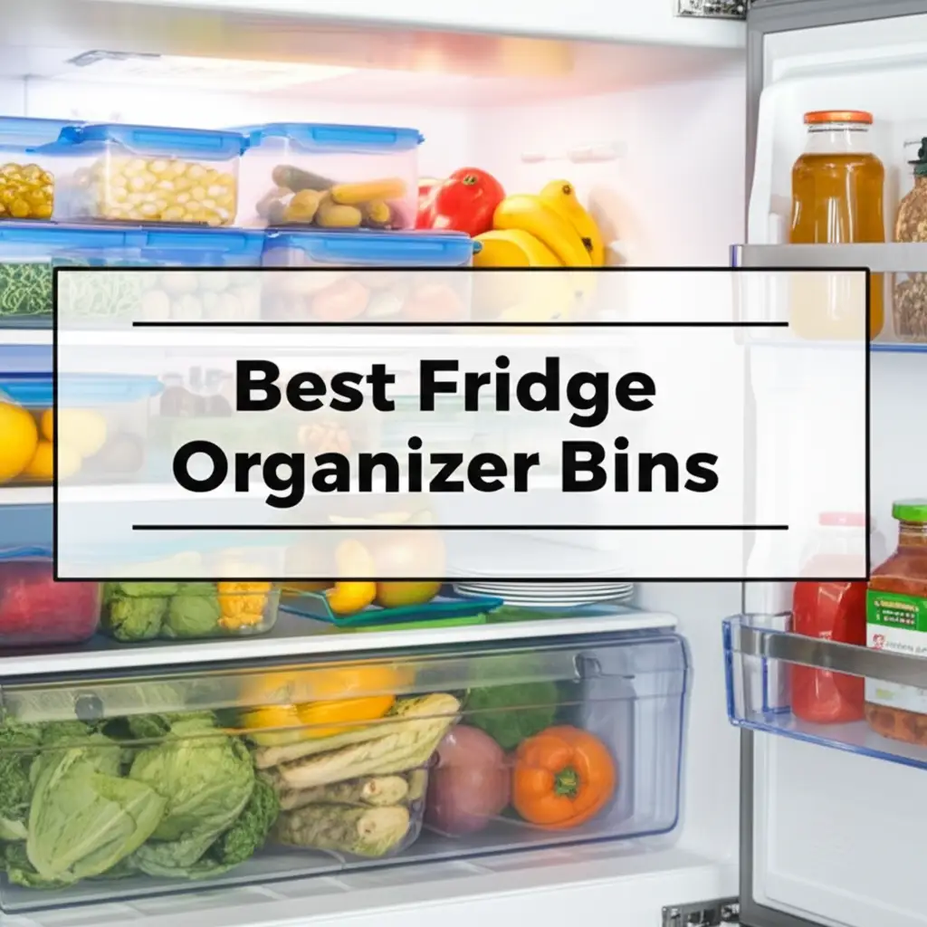 10 Best Fridge Organizer Bins for a Tidy Kitchen