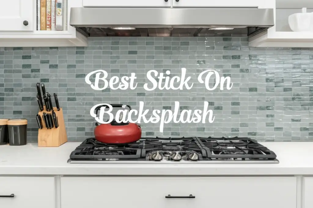 8 Best Stick On Backsplash Options for 2026