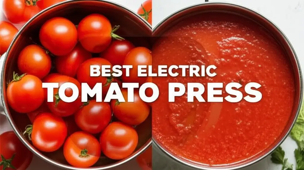 10 Best Electric Tomato Press Models for 2026