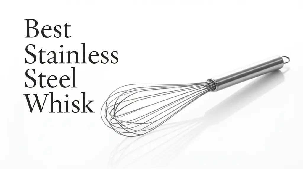 9 Best Stainless Steel Whisks of 2026 for Every Kitchen