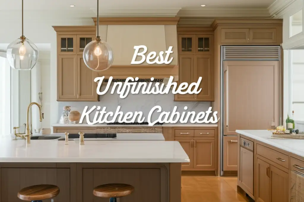 8 Best Unfinished Kitchen Cabinets 2026 Guide