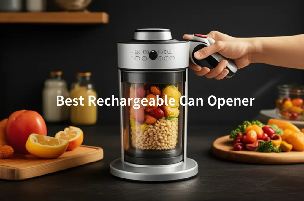 Are you tired of struggling with manual cranks? We tested top models to find the Best Rechargeable Can Opener for a seamless kitchen experience for you.