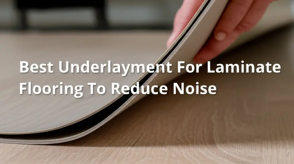 Best Underlayment For Laminate Flooring To Reduce Noise