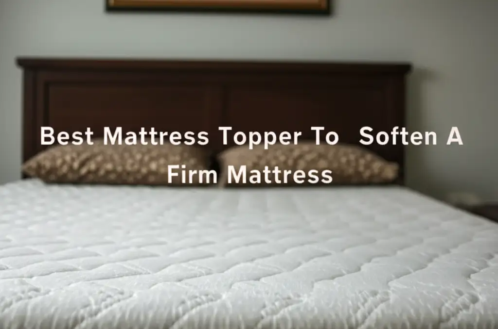 9 Best Mattress Toppers To Soften A Firm Mattress