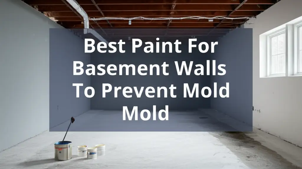 7 Best Paint For Basement Walls To Prevent Mold 2026