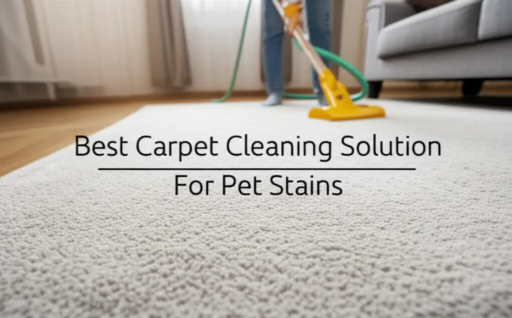 10 Best Carpet Cleaning Solutions for Pet Stains in 2026