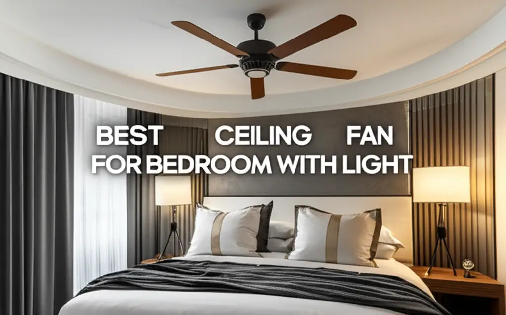 Best Ceiling Fan For Bedroom With Light