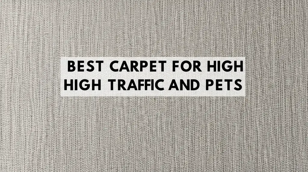Best Carpet For High Traffic And Pets