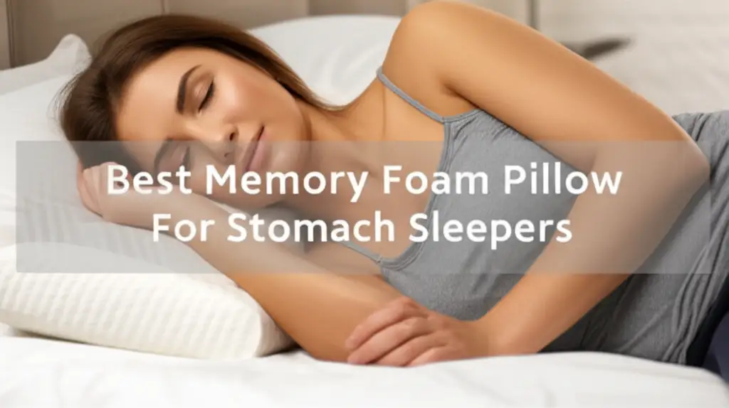 7 Best Memory Foam Pillow For Stomach Sleepers 2026