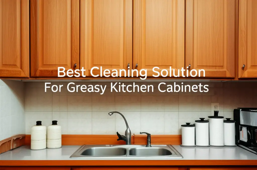 Best Cleaning Solution For Greasy Kitchen Cabinets