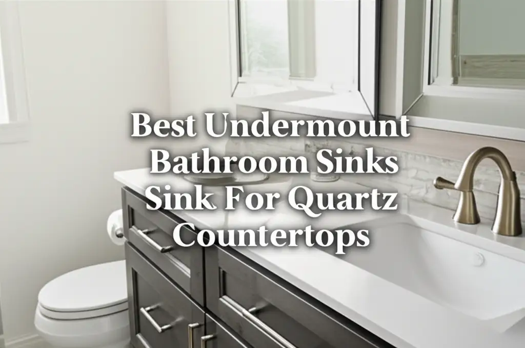 Best Undermount Bathroom Sinks For Quartz Countertops