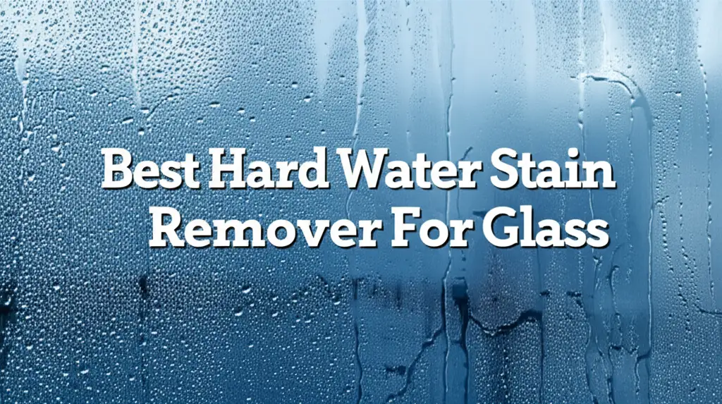 7 Best Hard Water Stain Remover For Glass 2026