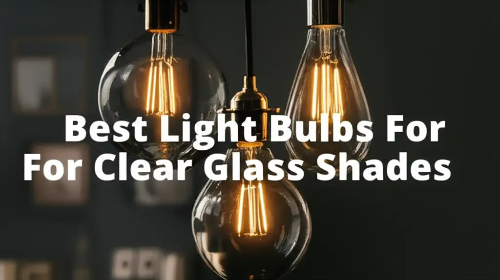 8 Best Light Bulbs For Clear Glass Shades in 2026