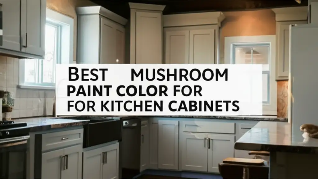 Best Mushroom Paint Color For Kitchen Cabinets