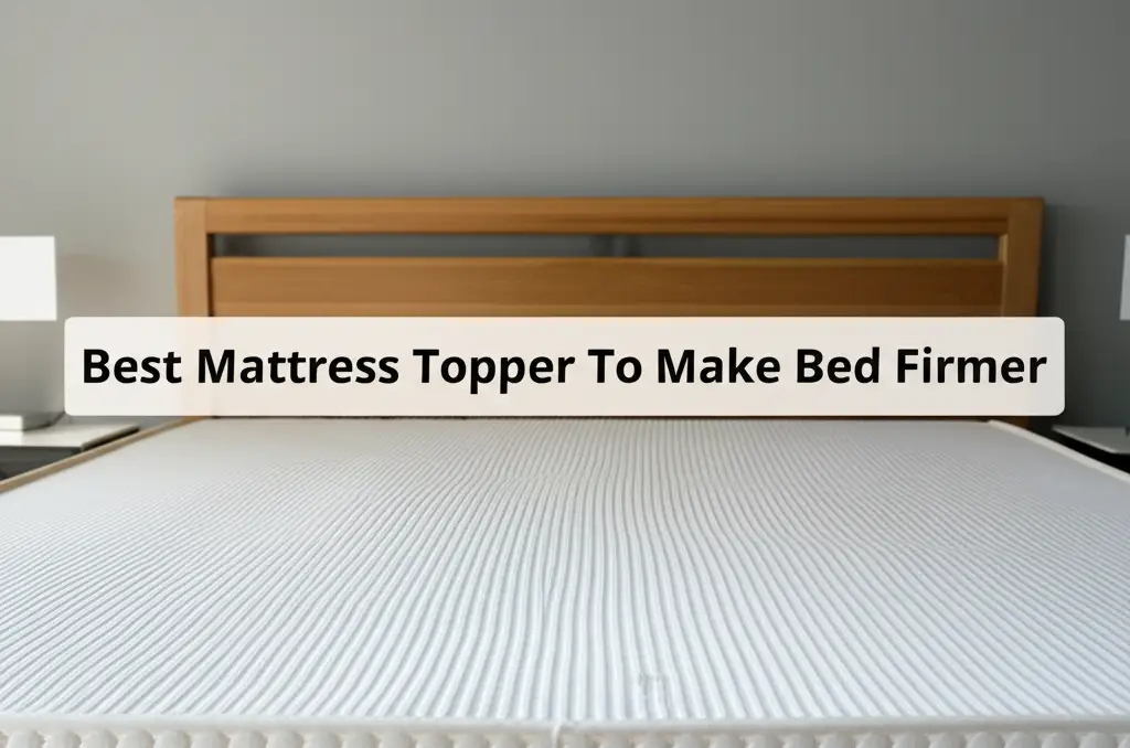 7 Best Mattress Topper To Make Bed Firmer 2026