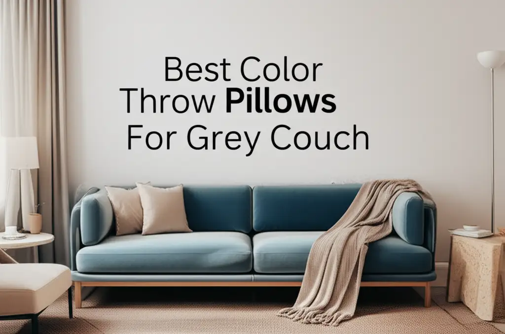7 Best Color Throw Pillows For Grey Couch 2026