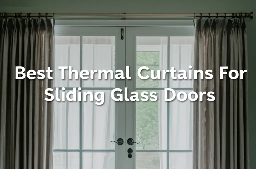 10 Best Thermal Curtains For Sliding Glass Doors
