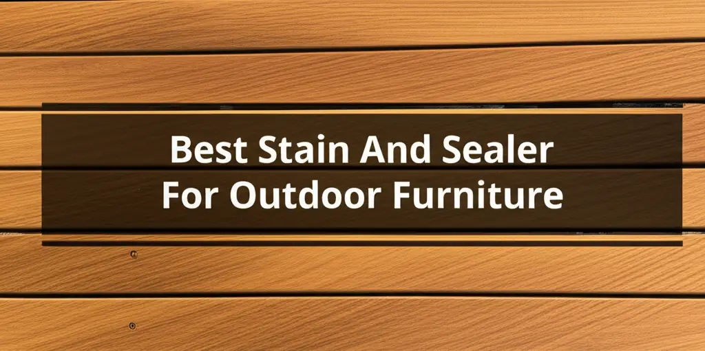 10 Best Stain and Sealer Products for Outdoor Furniture 2026