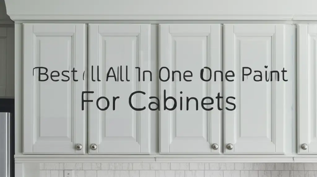 Best All In One Paint For Cabinets