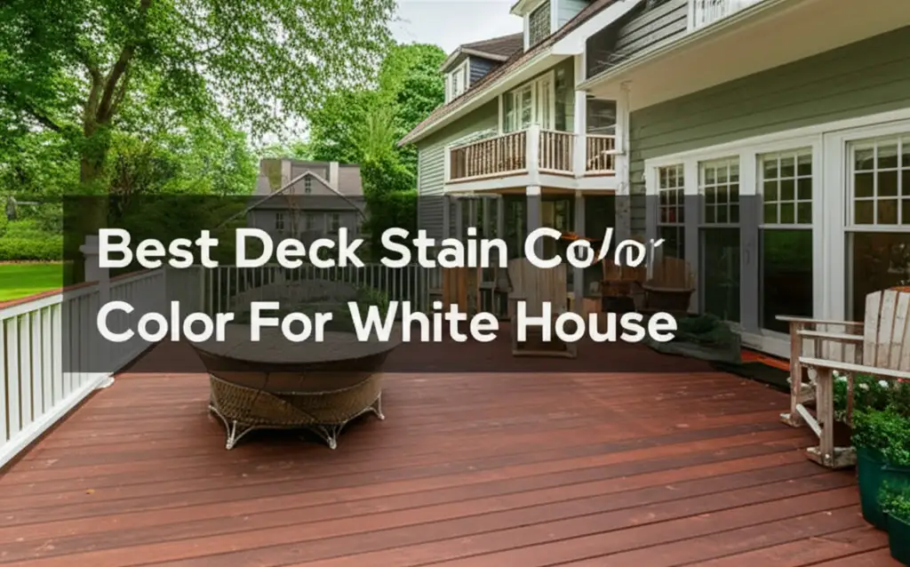 9 Best Deck Stain Color For White House 2026