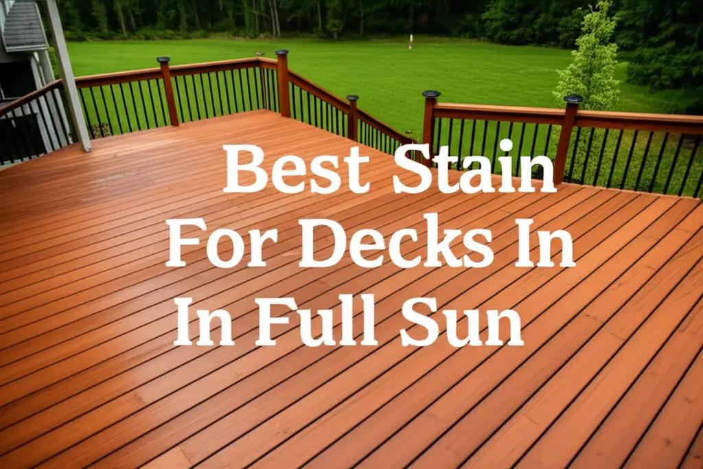 9 Best Stains for Decks in Full Sun Exposure 2026 Protection Guide