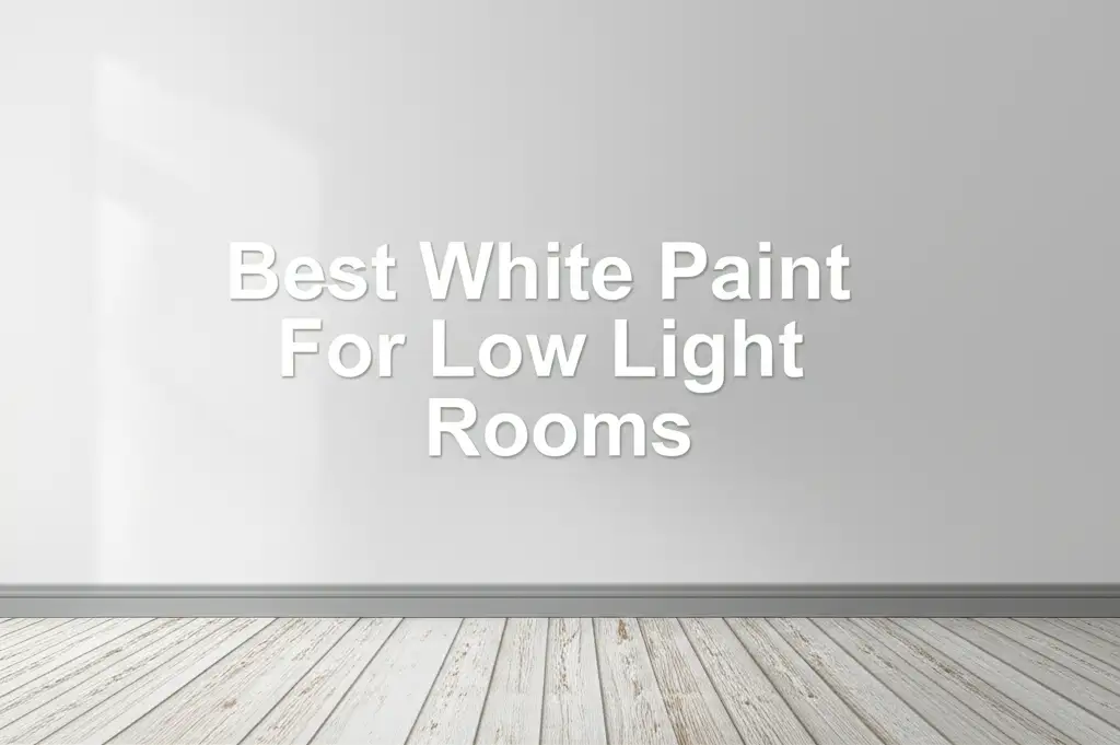 Best White Paint For Low Light Rooms