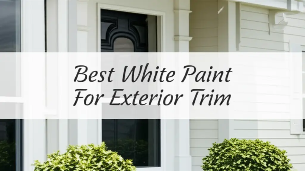 10 Best White Paint For Exterior Trim in 2026