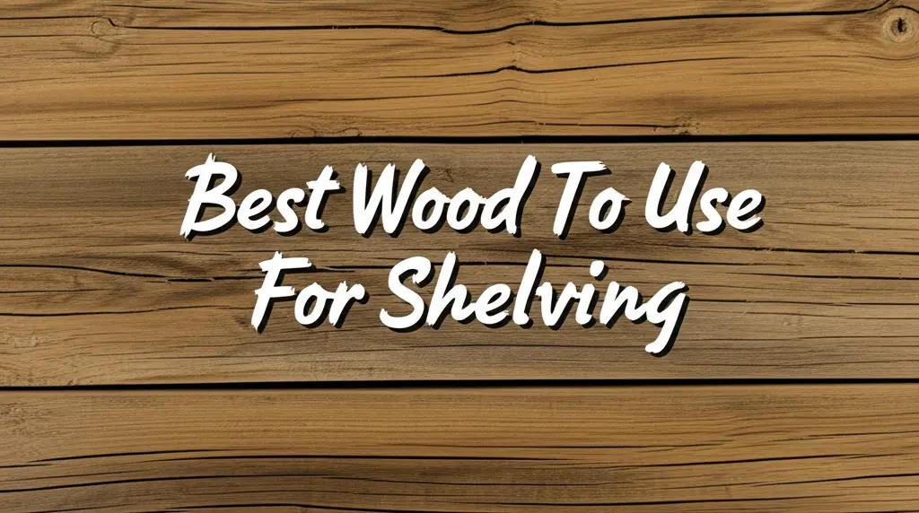 9 Best Wood To Use For Shelving Solutions 2026