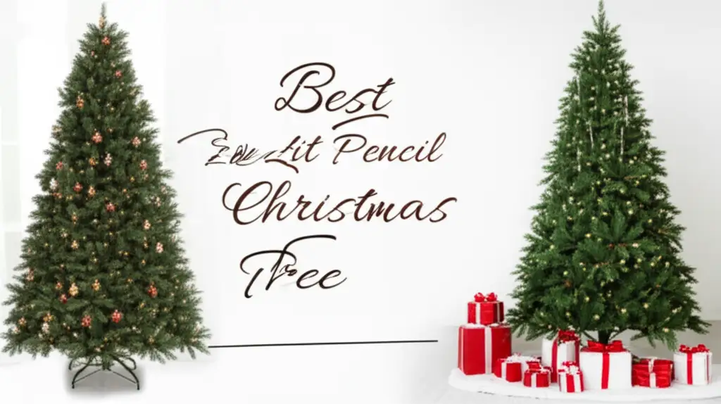 8 Best Pre Lit Pencil Christmas Tree Options for 2026