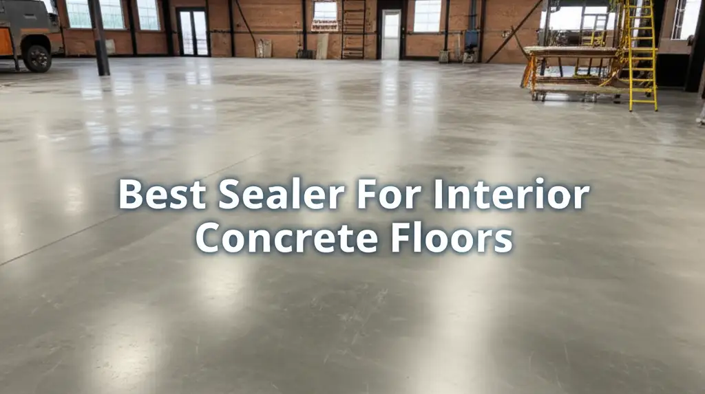 10 Best Sealer For Interior Concrete Floors of 2026