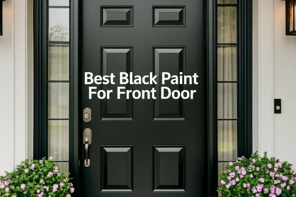 Are you struggling to find the perfect finish for your entryway? We tested top options to find you the best black paint for front door today.