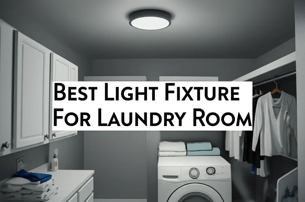 10 Best Light Fixture For Laundry Room in 2026
